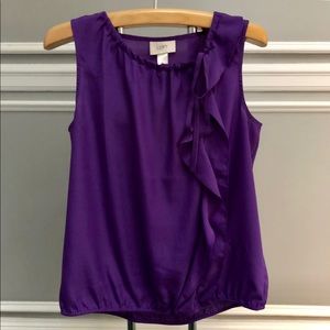 LOFT Sleeveless Top Blouse Medium